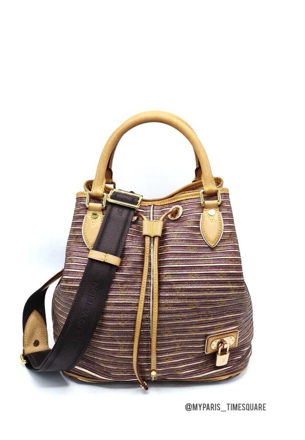 Louis Vuitton Eden Noe Peche Monogram Limited Edition Bag For Sale at  1stDibs