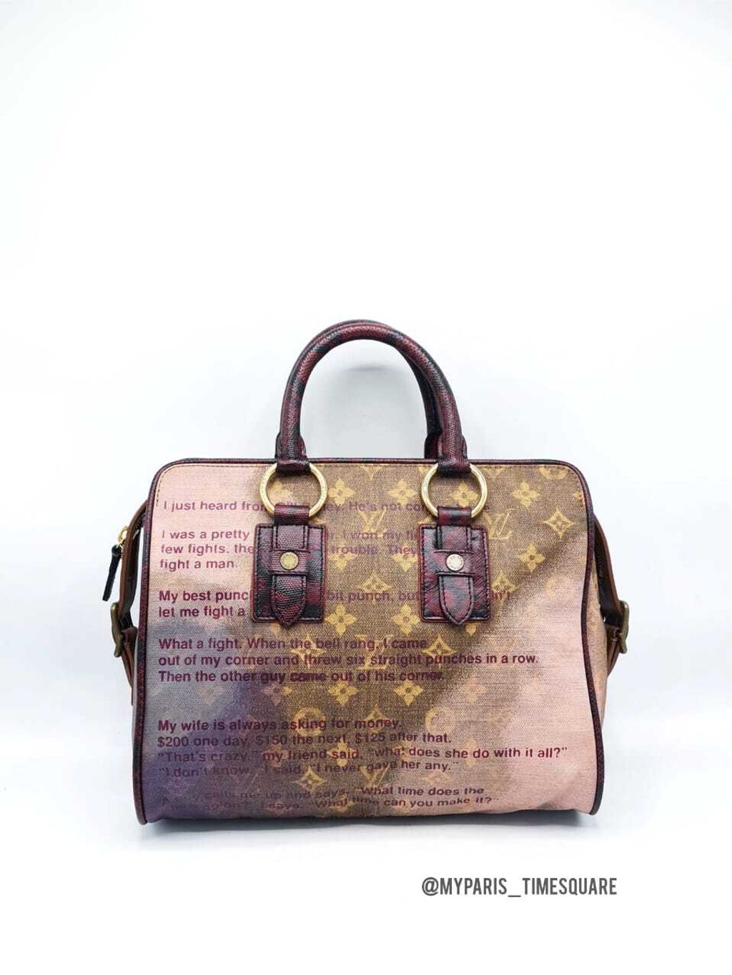 Louis Vuitton Limited Edition Richard Prince Graduate Monogram Jokes Bag -  Yoogi's Closet
