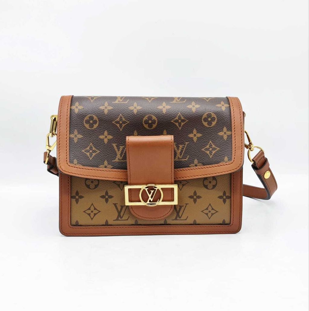 Louis Vuitton Monogram & Monogram Reverse Canvas Dauphine MM, myGemma, SG