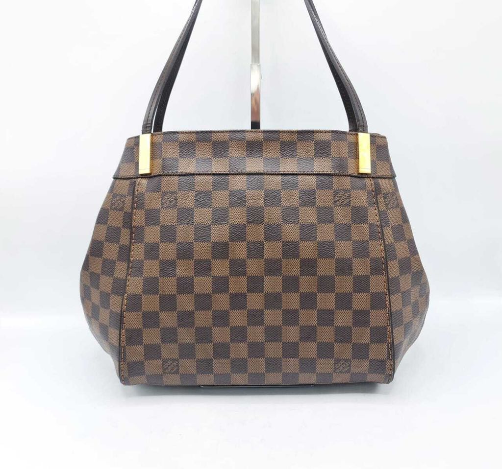 LOUIS VUITTON Marylebone PM Damier Ebene Shoulder Bag Brown