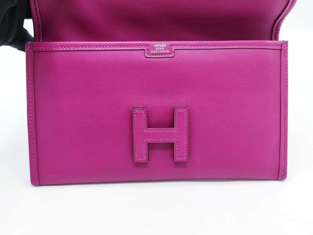 Hermes Blue Nuit Verso Rose Pourpre 35cm Birkin - Chicjoy