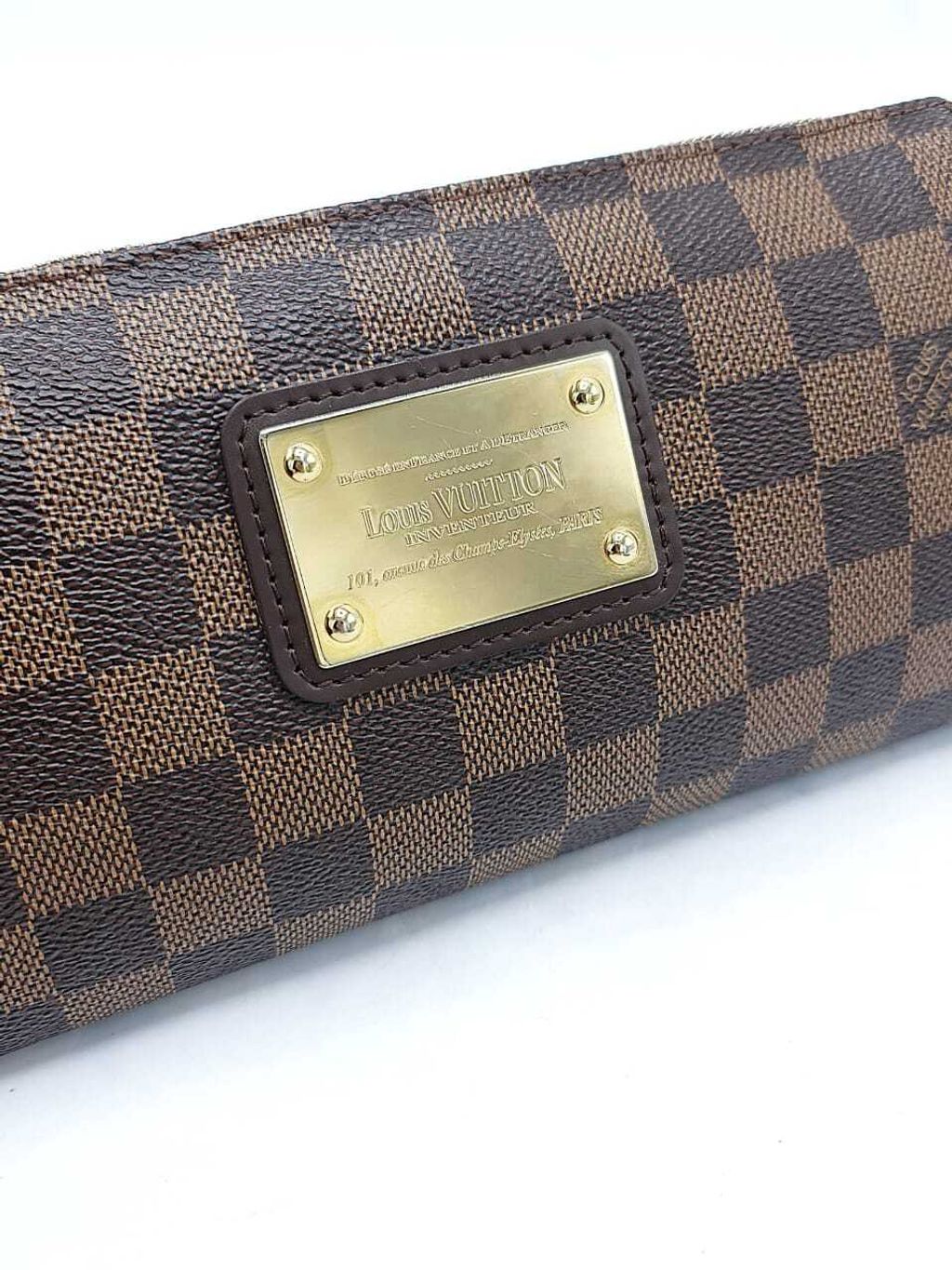 SOLD) Louis Vuitton Damier Ebene Eva Clutch Louis Vuitton Kuala Lumpur  (KL), Selangor, Malaysia. Supplier, Retailer, Supplies, Supply