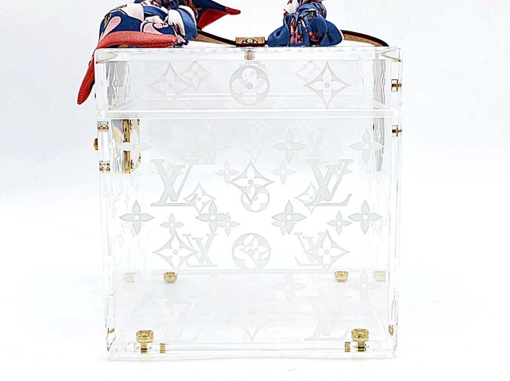 Louis Vuitton Cube Scott Box + Rendez-Vous Bandeau Silk Scarf – My