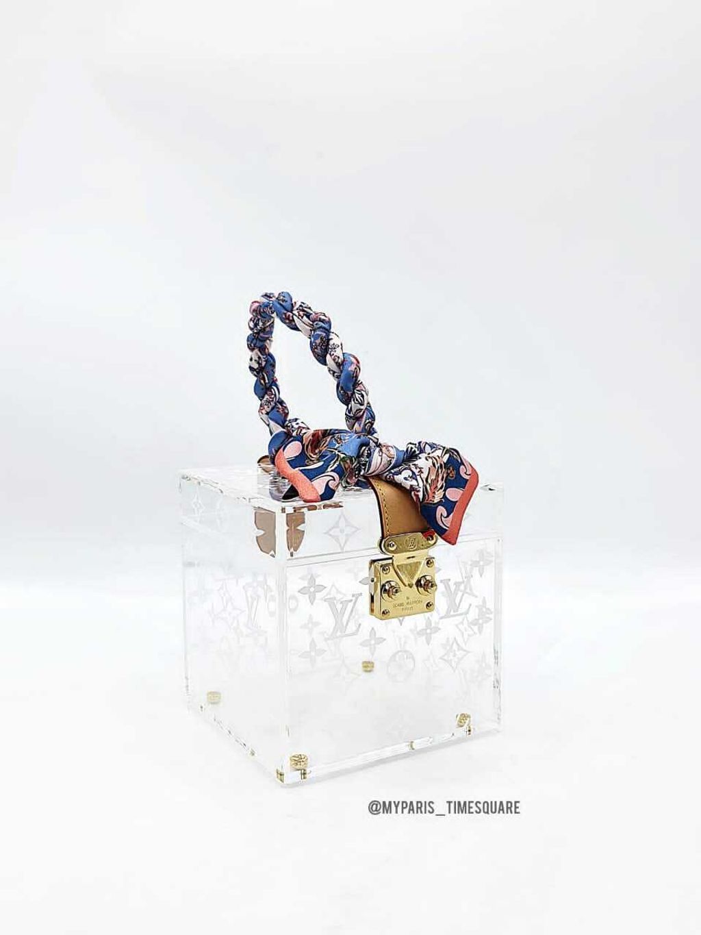 Louis Vuitton Cube Scott Box + Rendez-Vous Bandeau Silk Scarf – My