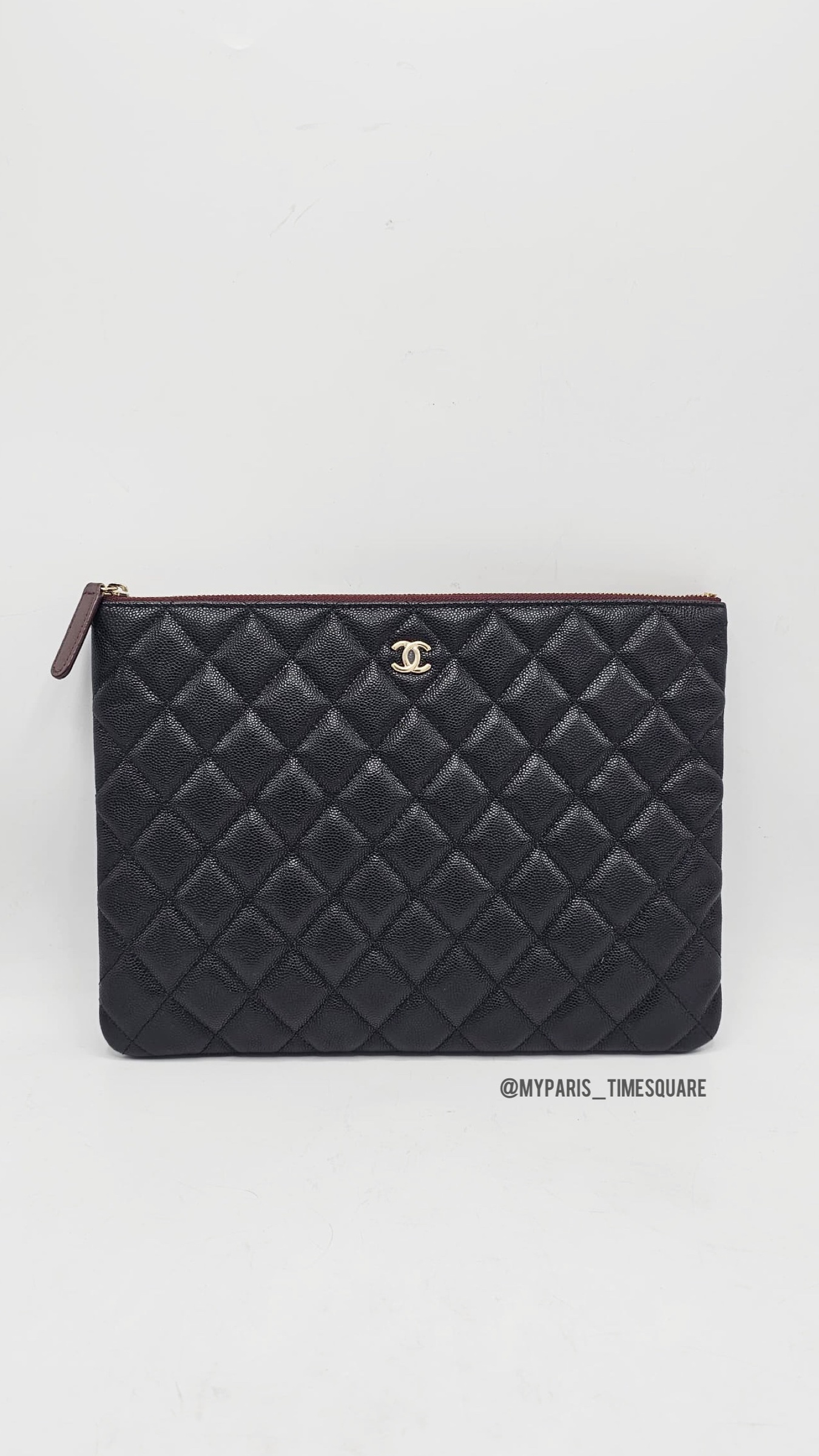 Chanel o case discount caviar