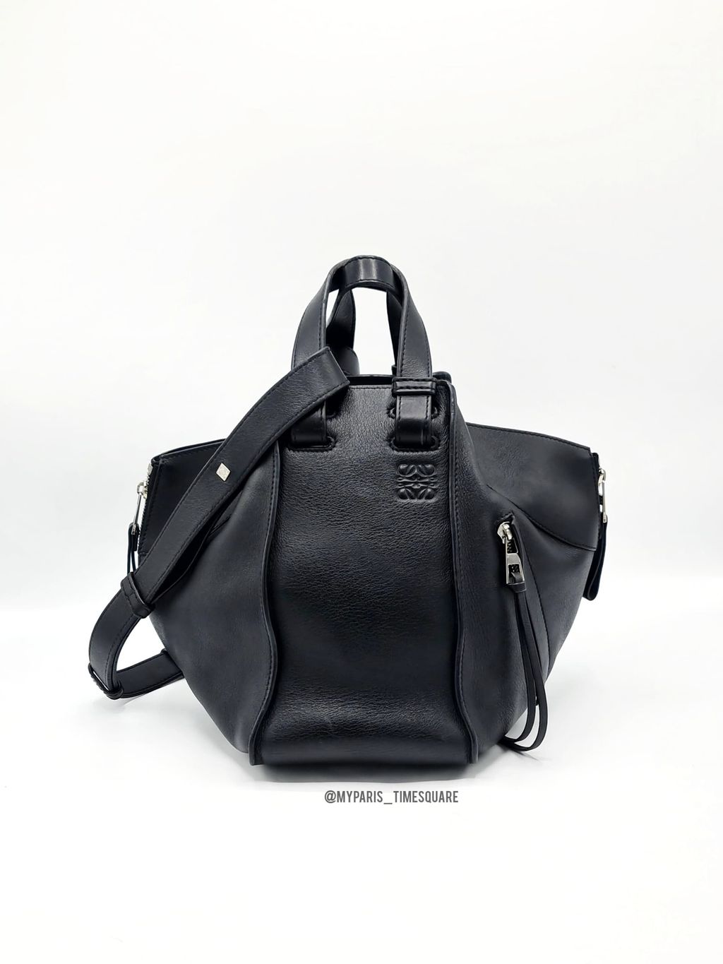 VIP【関税送料無料】希少 LOEWE HAMMOCK LEATHER SHOULDER BAG Loewe Black Hammock Small Leather Shoulder Bag – My Paris