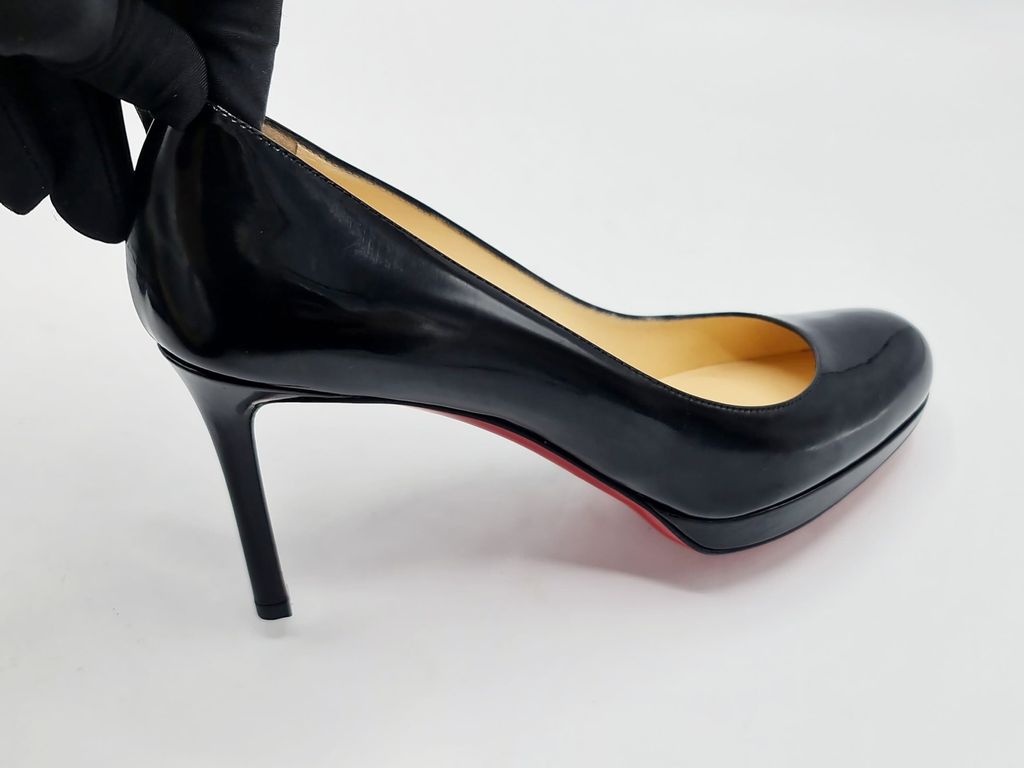 Christian Louboutin Black Patent Leather Platform Pumps 70 Christian Louboutin Black Patent Leather Platform Pumps 70