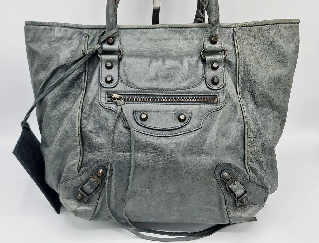 バッグ BALENCIAGA The Sunday Balenciaga black Giant 12 Sunday Tote Shoulder bag