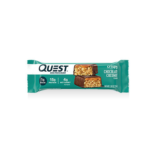 Quest Hero Protein Bars (1 x 60g) Chocolate Coconut – myFITBOX