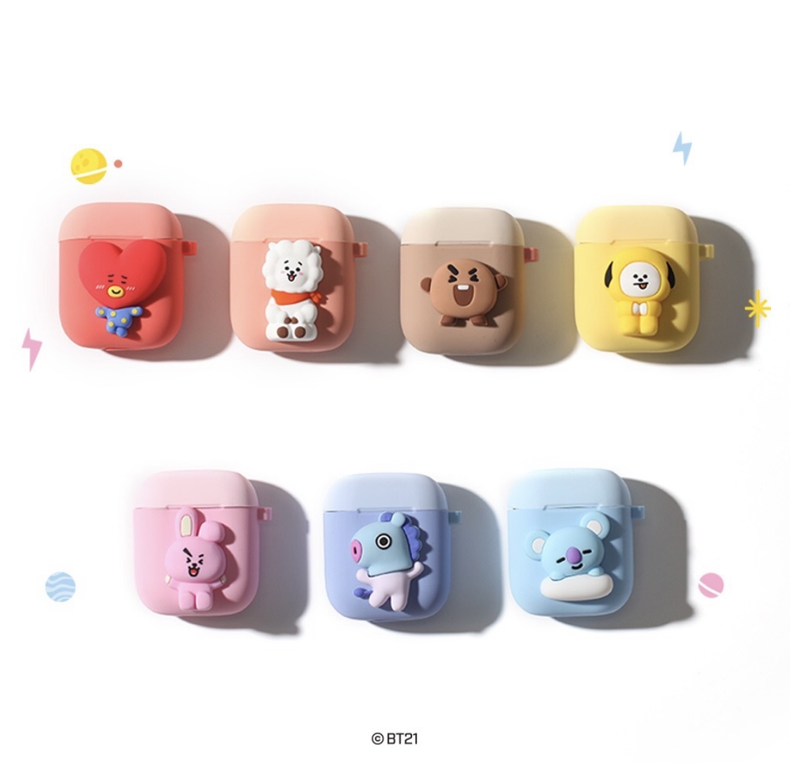 BT21 Two Tones AirPod Case – Young_SJ