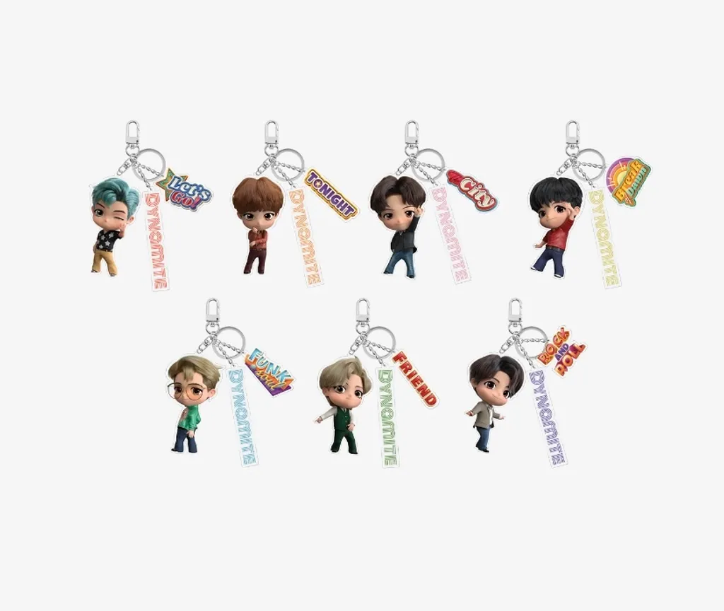 Bts Dynamite Tiny Tan Keyring Young Sj