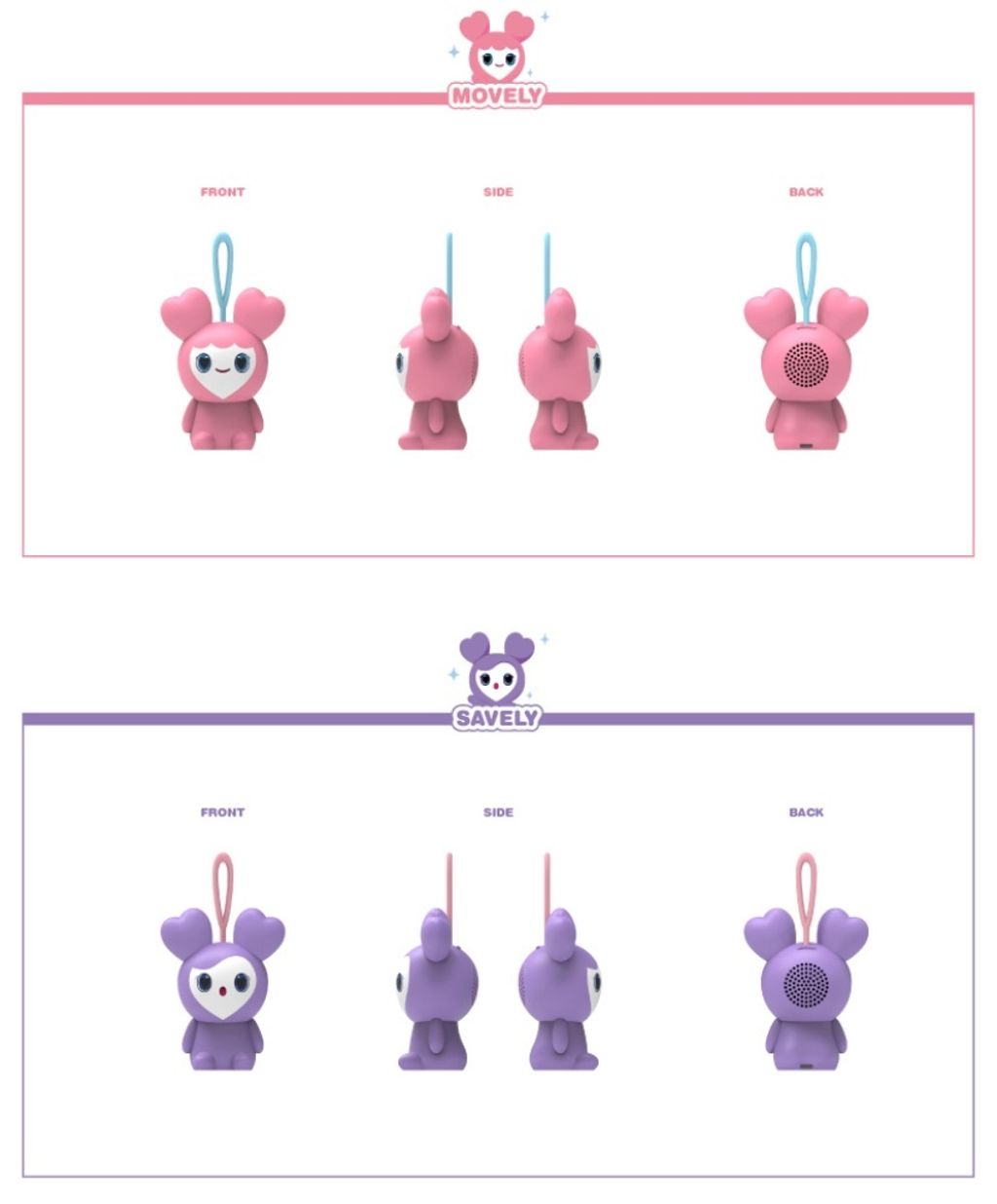 Twice Lovely Bluetooth Speaker Young Sj