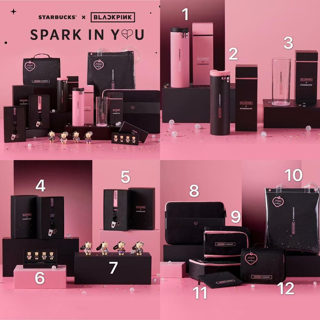 Starbucks Thailand X Blackpink Merchandise Young Sj