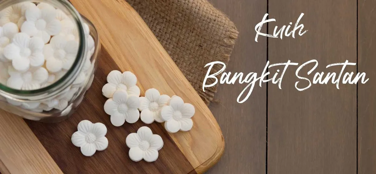 Kuih Bangkit Santan/Bakar Authentic Malaysian Delight