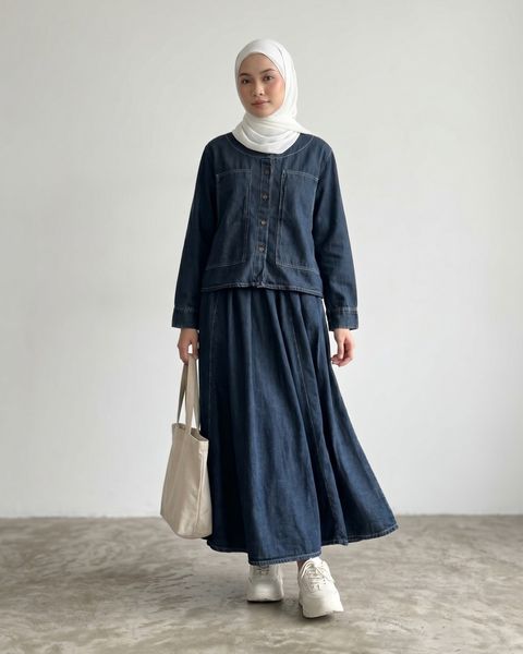 haura-wear-herra-dress-lengan panjang-dress labuh-baju labuh-knit-tunic-kaftan-midi-dress-blouse-shirt-long-sleeve-baju-muslimah-baju-perempuan-shirt-blouse-baju (9)
