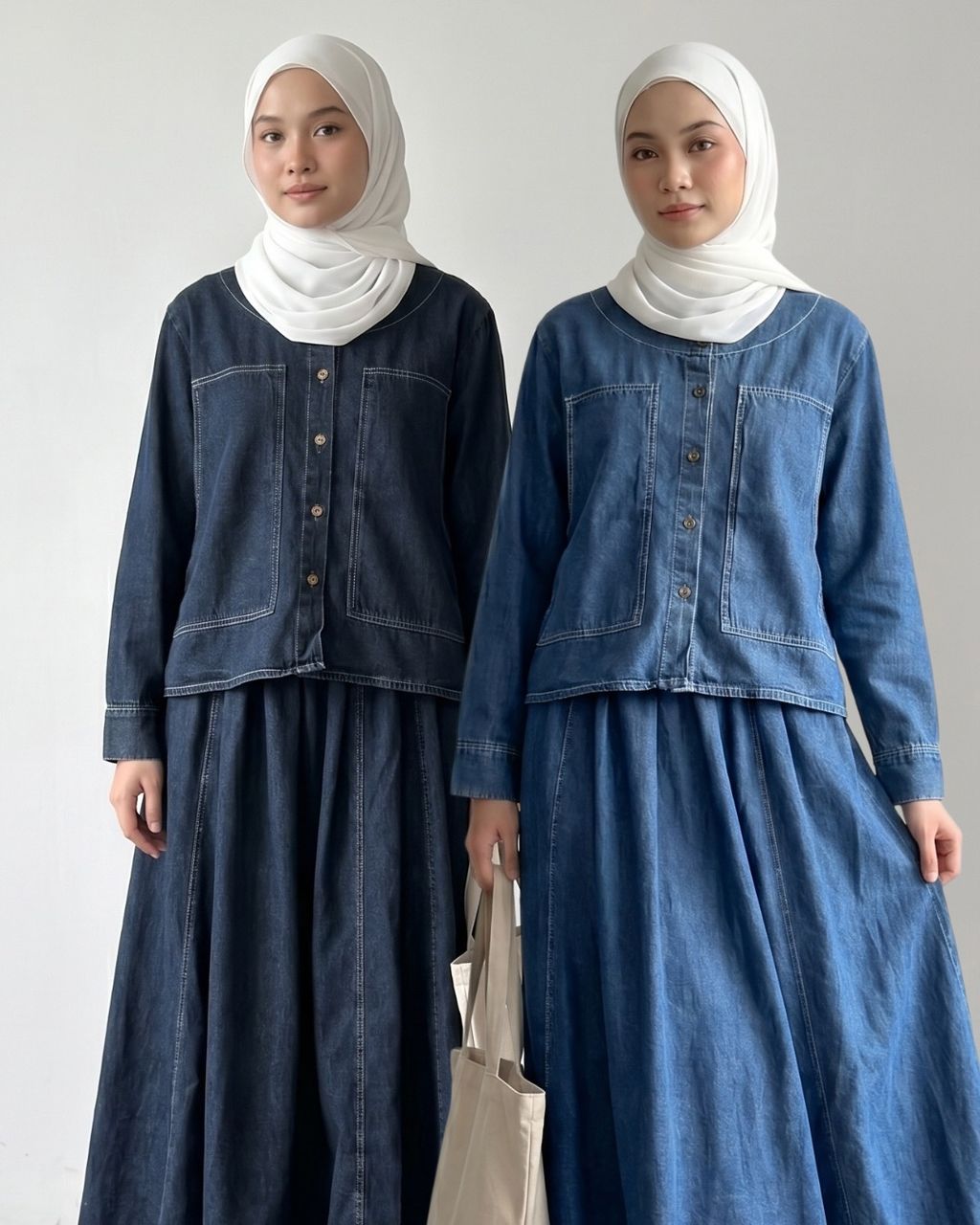 haura-wear-herra-dress-lengan panjang-dress labuh-baju labuh-knit-tunic-kaftan-midi-dress-blouse-shirt-long-sleeve-baju-muslimah-baju-perempuan-shirt-blouse-baju (7)