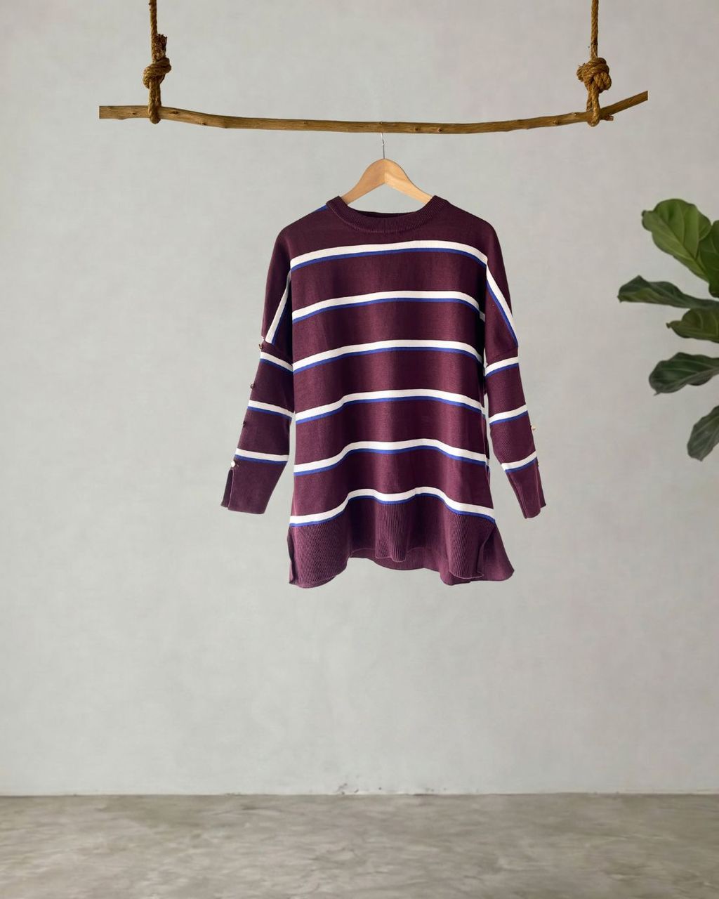 haura-wear-qeela-dress-lengan panjang-dress labuh-baju labuh-knit-tunic-kaftan-midi-dress-blouse-shirt-long-sleeve-baju-muslimah-baju-perempuan-shirt-blouse-baju (20)