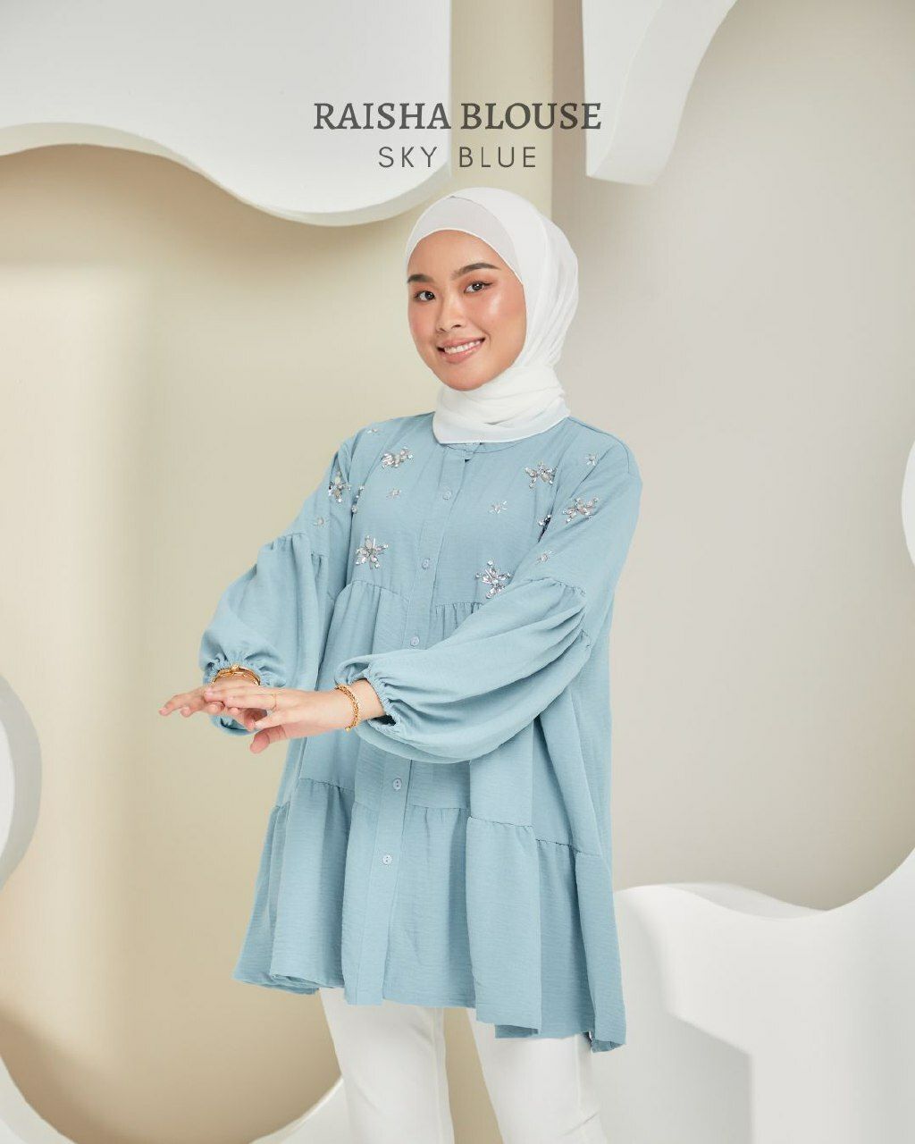 haura-wear-raisha-kaftan-midi-dress-blouse-shirt-long-sleeve-baju-muslimah-baju-perempuan-shirt-blouse-baju (7)