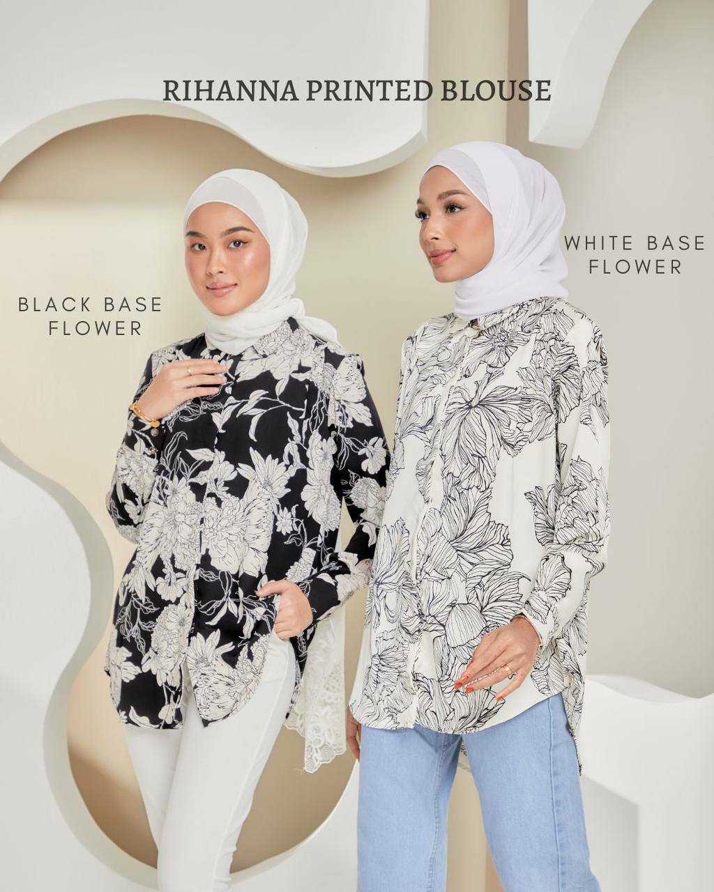 haura-wear-rihanna-kaftan-midi-dress-blouse-shirt-long-sleeve-baju-muslimah-baju-perempuan-shirt-blouse-baju (3)