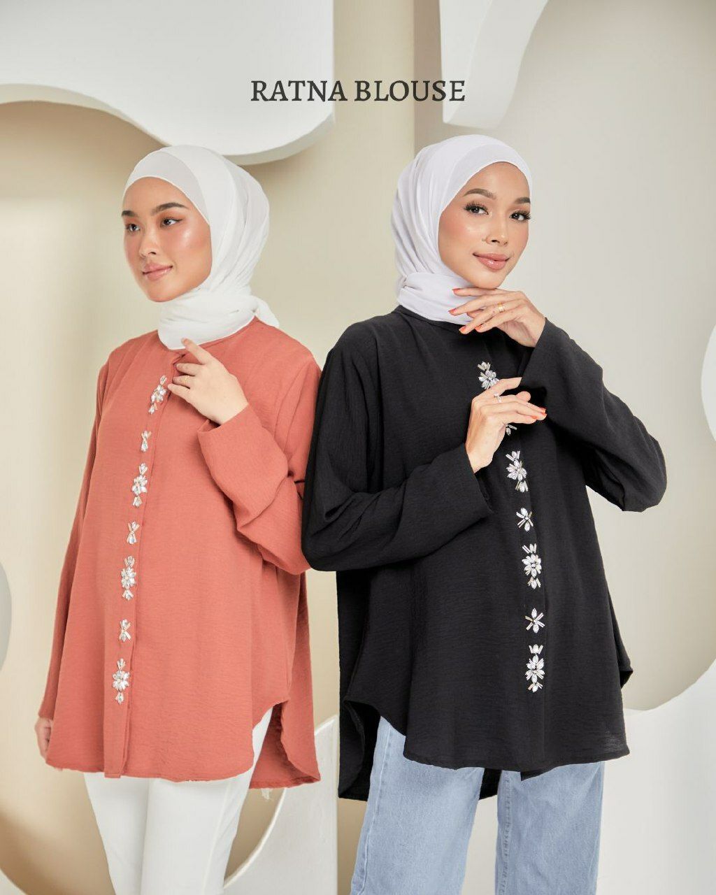 haura-wear-ratna-kaftan-midi-dress-blouse-shirt-long-sleeve-baju-muslimah-baju-perempuan-shirt-blouse-baju (1)