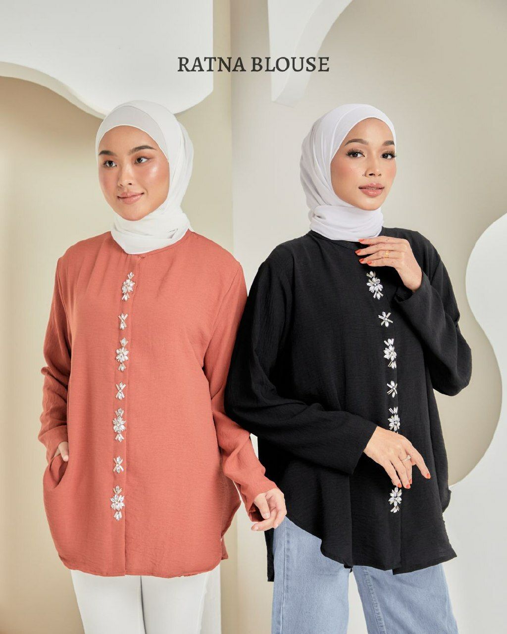 haura-wear-ratna-kaftan-midi-dress-blouse-shirt-long-sleeve-baju-muslimah-baju-perempuan-shirt-blouse-baju (2)