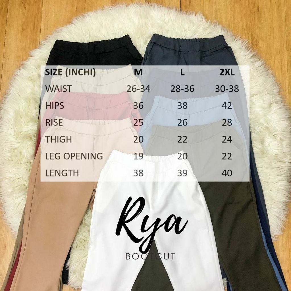 haura-wear-rya-bootcut-straight cut-slack-high-waist-cotton-long-pants-seluar-muslimah-seluar-perempuan-palazzo-pants-sluar