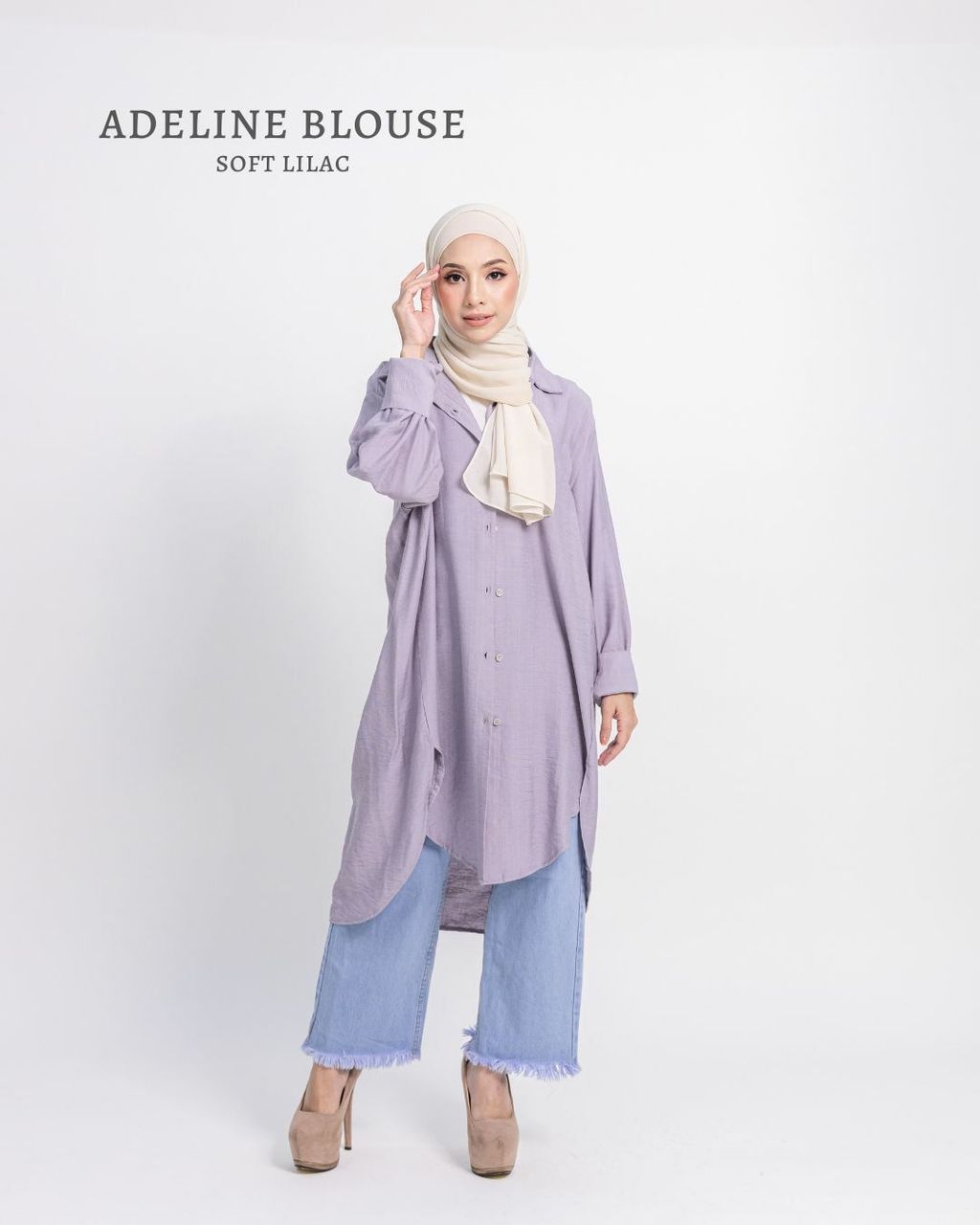 haura-wear-adeline-kemeja-lengan panjang-kemeja labuh-baju labuh-tunic-kaftan-midi-dress-blouse-shirt-long-sleeve-baju-muslimah-baju-perempuan-shirt-blouse-baju (18)