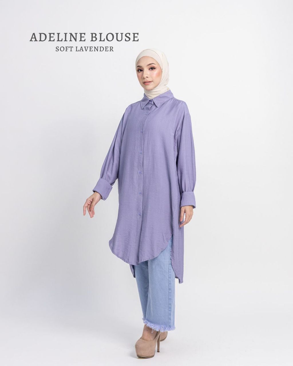 haura-wear-adeline-kemeja-lengan panjang-kemeja labuh-baju labuh-tunic-kaftan-midi-dress-blouse-shirt-long-sleeve-baju-muslimah-baju-perempuan-shirt-blouse-baju (16)