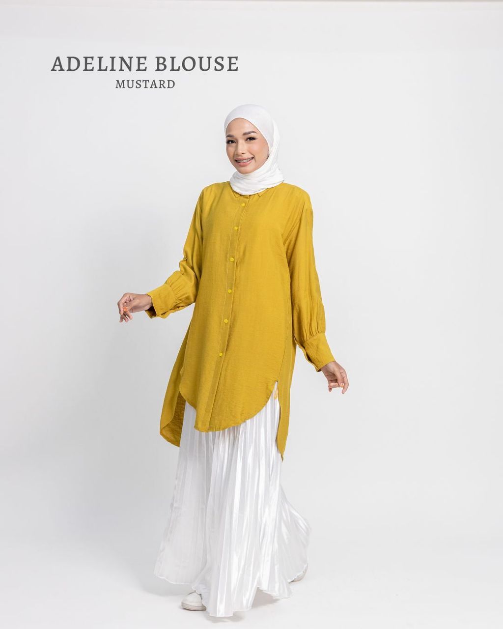 haura-wear-adeline-kemeja-lengan panjang-kemeja labuh-baju labuh-tunic-kaftan-midi-dress-blouse-shirt-long-sleeve-baju-muslimah-baju-perempuan-shirt-blouse-baju (13)