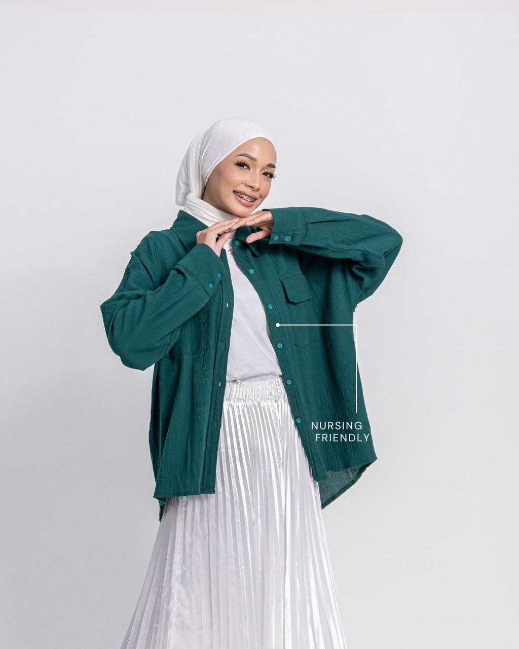 haura-wear-jaclyn-kemeja-lengan panjang-kemeja labuh-baju labuh-tunic-kaftan-midi-dress-blouse-shirt-long-sleeve-baju-muslimah-baju-perempuan-shirt-blouse-baju (5)