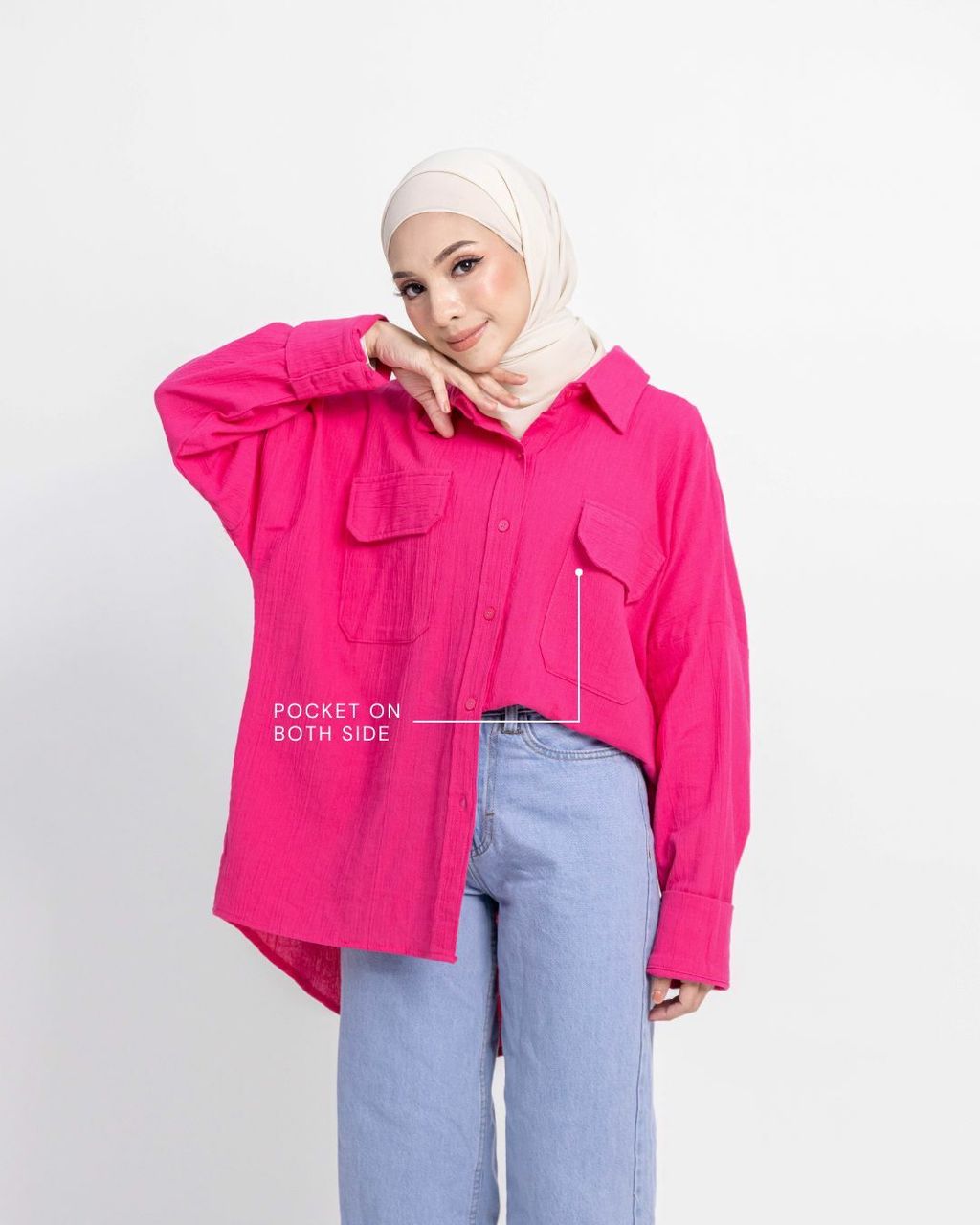 haura-wear-jaclyn-kemeja-lengan panjang-kemeja labuh-baju labuh-tunic-kaftan-midi-dress-blouse-shirt-long-sleeve-baju-muslimah-baju-perempuan-shirt-blouse-baju (6)