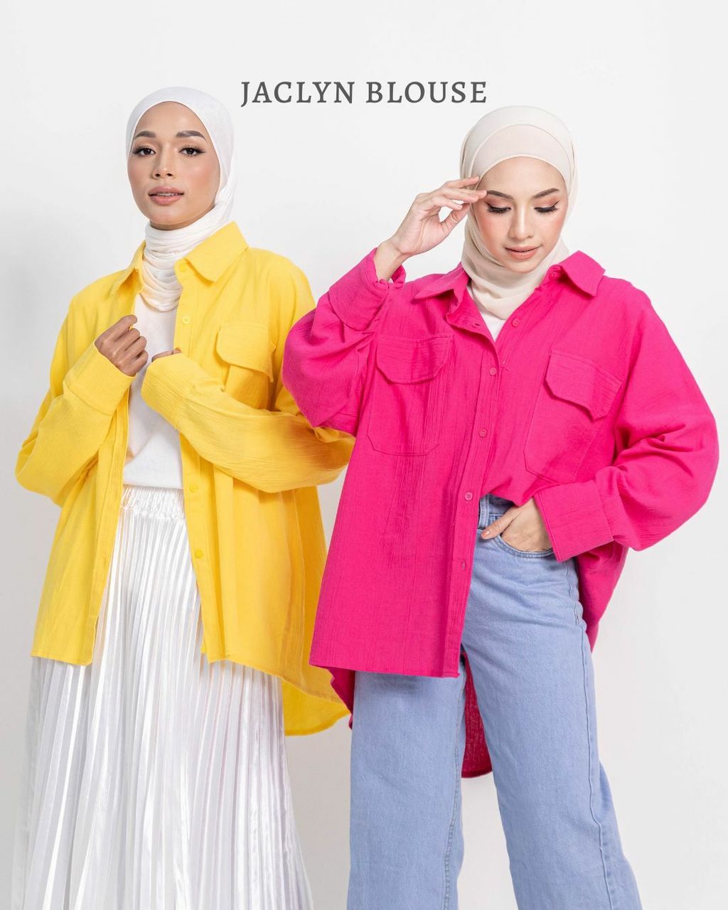 haura-wear-jaclyn-kemeja-lengan panjang-kemeja labuh-baju labuh-tunic-kaftan-midi-dress-blouse-shirt-long-sleeve-baju-muslimah-baju-perempuan-shirt-blouse-baju (2)