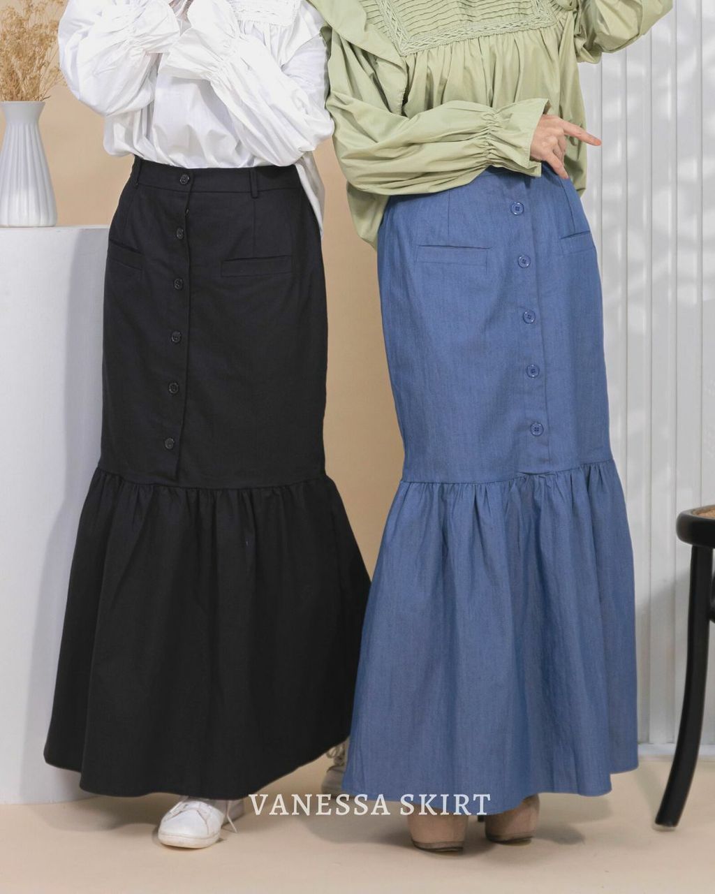 haura-wear-vaneesa-bootcut-straight cut-slack-high-waist-cotton-long-pants-seluar-muslimah-seluar-perempuan-palazzo-pants-sluar-skirt (1)