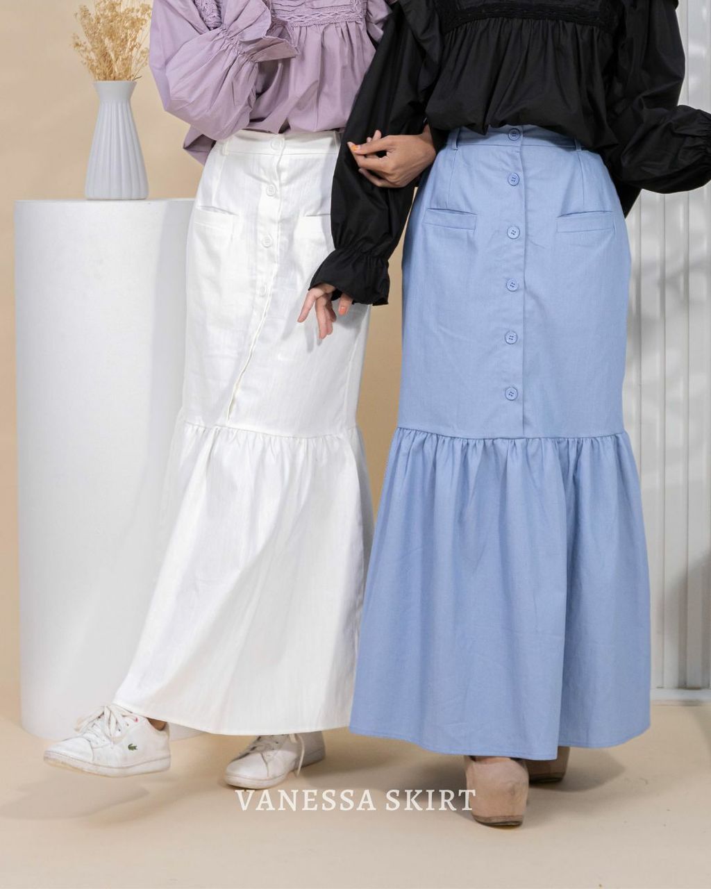 haura-wear-vaneesa-bootcut-straight cut-slack-high-waist-cotton-long-pants-seluar-muslimah-seluar-perempuan-palazzo-pants-sluar-skirt (2)