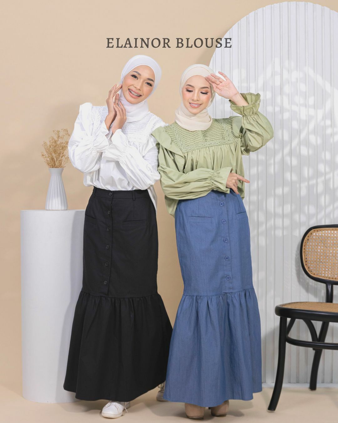 haura-wear-elainor-kemeja-lengan panjang-kemeja labuh-baju labuh-tunic-kaftan-midi-dress-blouse-shirt-long-sleeve-baju-muslimah-baju-perempuan-shirt-blouse-baju (2)