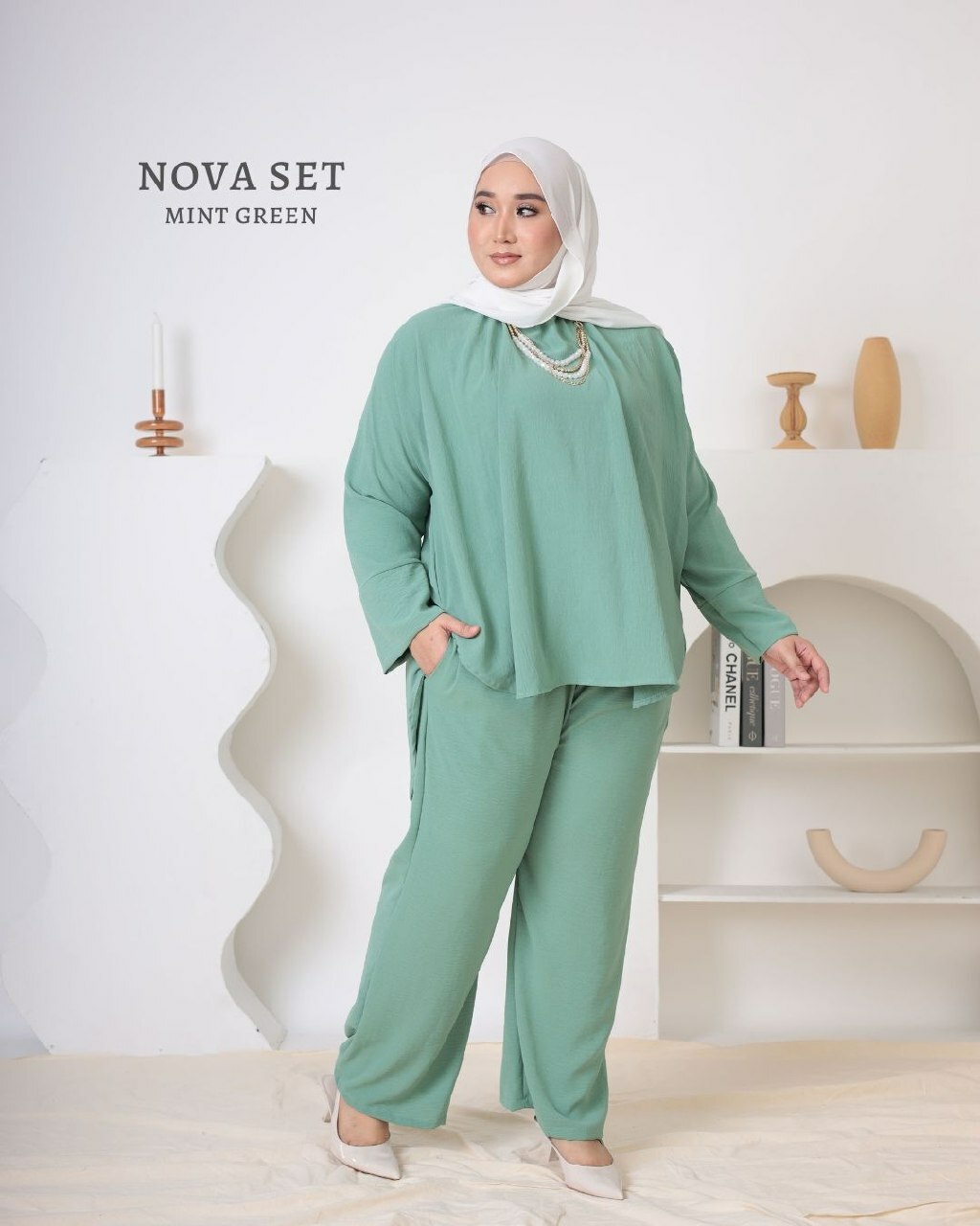 haura-wear-cotton-baju-muslimah-set-seluar-suit-muslimah-set-baju-dan-seluar-muslimah-palazzo (2)
