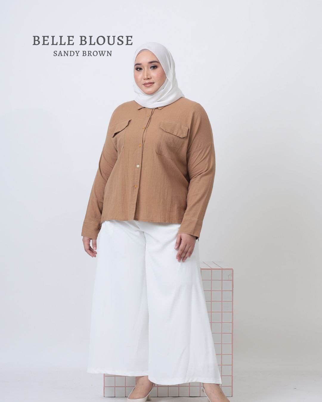 haura-wear-belle-kemeja-lengan panjang-kemeja labuh-baju labuh-tunic-kaftan-midi-dress-blouse-shirt-long-sleeve-baju-muslimah-baju-perempuan-shirt-blouse-baju (9)