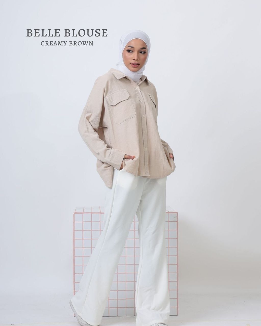 haura-wear-belle-kemeja-lengan panjang-kemeja labuh-baju labuh-tunic-kaftan-midi-dress-blouse-shirt-long-sleeve-baju-muslimah-baju-perempuan-shirt-blouse-baju (8)