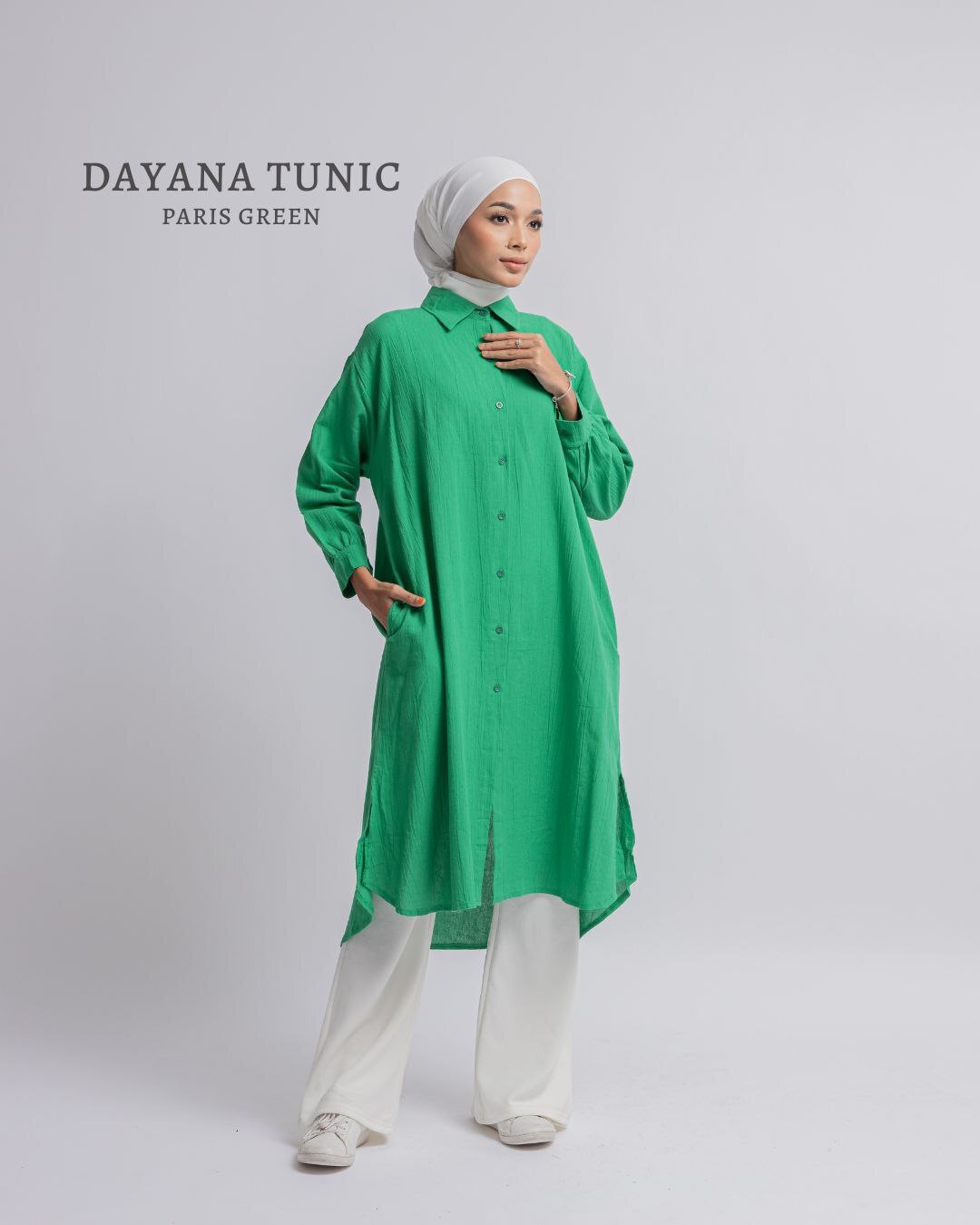 haura-wear-dayana-kemeja-lengan panjang-kemeja labuh-baju labuh-tunic-kaftan-midi-dress-blouse-shirt-long-sleeve-baju-muslimah-baju-perempuan-shirt-blouse-baju (3)