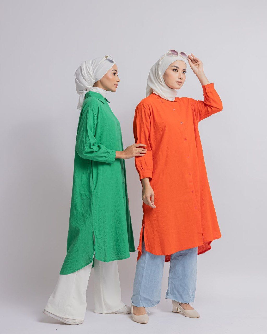 haura-wear-dayana-kemeja-lengan panjang-kemeja labuh-baju labuh-tunic-kaftan-midi-dress-blouse-shirt-long-sleeve-baju-muslimah-baju-perempuan-shirt-blouse-baju (9)