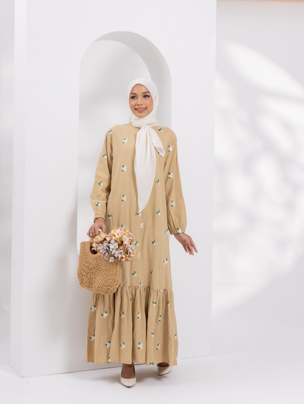 haura-wear-blouse-dress-dress-labuh-dress-casual-casual-dress-dress-loose