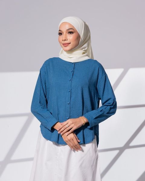 haura-wear-ella-kemeja-lengan panjang-kemeja labuh-baju labuh-tunic-kaftan-midi-dress-blouse-shirt-long-sleeve-baju-muslimah-baju-perempuan-shirt-blouse-baju (18)