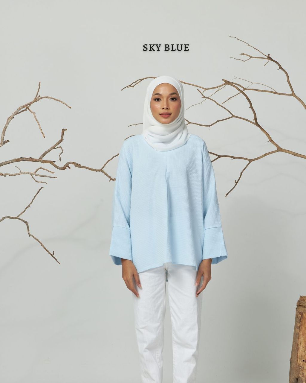 haura-wear-winnie-blouse-lengan panjang-kemeja labuh-baju labuh-tunic-kaftan-midi-dress-blouse-shirt-long-sleeve-baju-muslimah-baju-perempuan-shirt-blouse-baju (8)