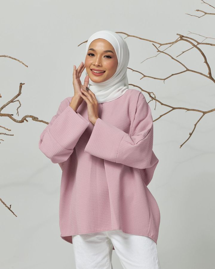 haura-wear-winnie-blouse-lengan panjang-kemeja labuh-baju labuh-tunic-kaftan-midi-dress-blouse-shirt-long-sleeve-baju-muslimah-baju-perempuan-shirt-blouse-baju (15)