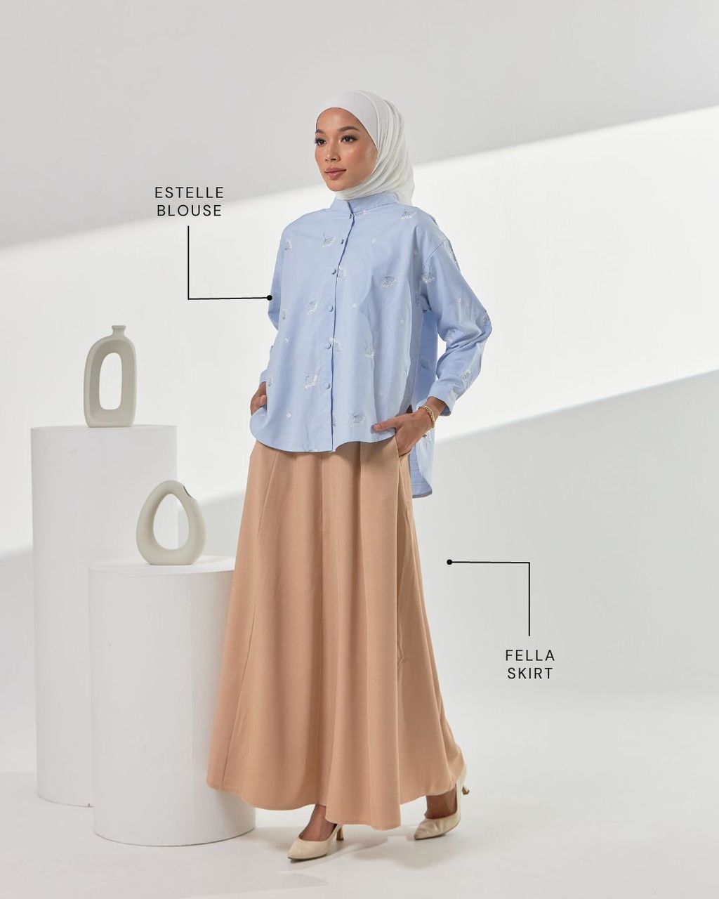 haura-wear-estelle-blouse-lengan panjang-kemeja labuh-baju labuh-tunic-kaftan-midi-dress-blouse-shirt-long-sleeve-baju-muslimah-baju-perempuan-shirt-blouse-baju (9)