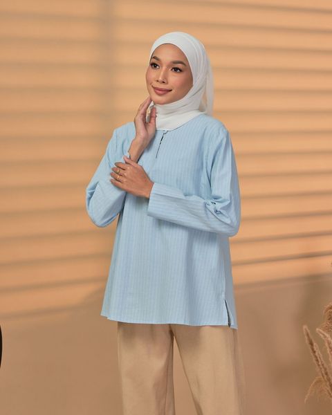 haura-wear-erin-blouse-lengan panjang-kemeja labuh-baju labuh-tunic-kaftan-midi-dress-blouse-shirt-long-sleeve-baju-muslimah-baju-perempuan-shirt-blouse-baju (16)