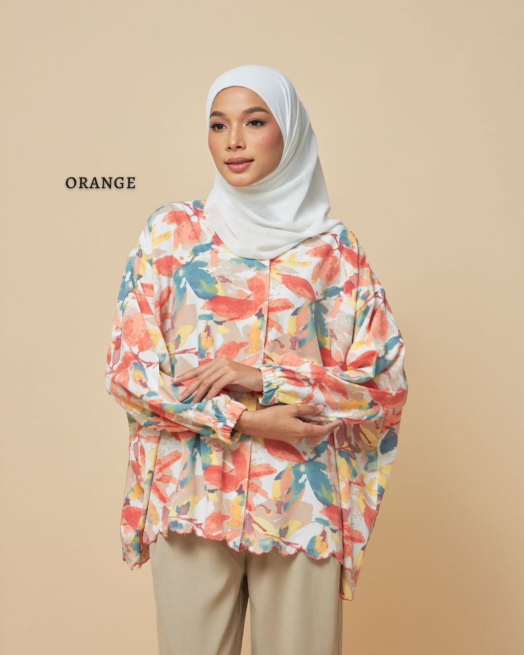 haura-wear-rosie-blouse-lengan panjang-kemeja labuh-baju labuh-tunic-kaftan-midi-dress-blouse-shirt-long-sleeve-baju-muslimah-baju-perempuan-shirt-blouse-baju (1)