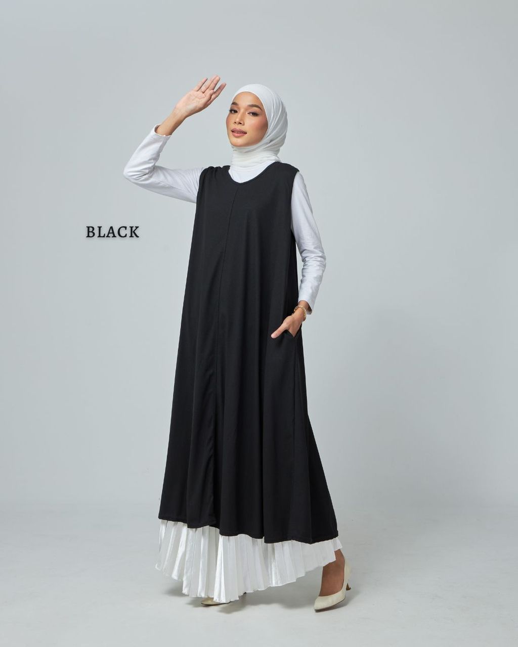 haura-wear-clover-blouse-lengan panjang-kemeja labuh-baju labuh-tunic-kaftan-midi-dress-blouse-shirt-long-sleeve-baju-muslimah-baju-perempuan-shirt-blouse-baju (5)