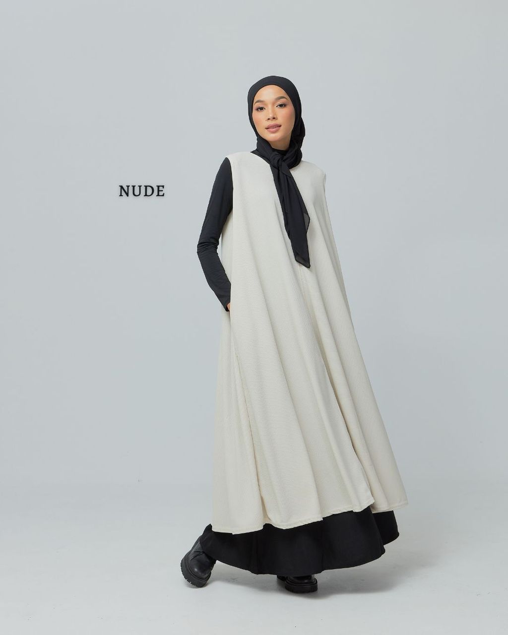 haura-wear-clover-blouse-lengan panjang-kemeja labuh-baju labuh-tunic-kaftan-midi-dress-blouse-shirt-long-sleeve-baju-muslimah-baju-perempuan-shirt-blouse-baju (1)