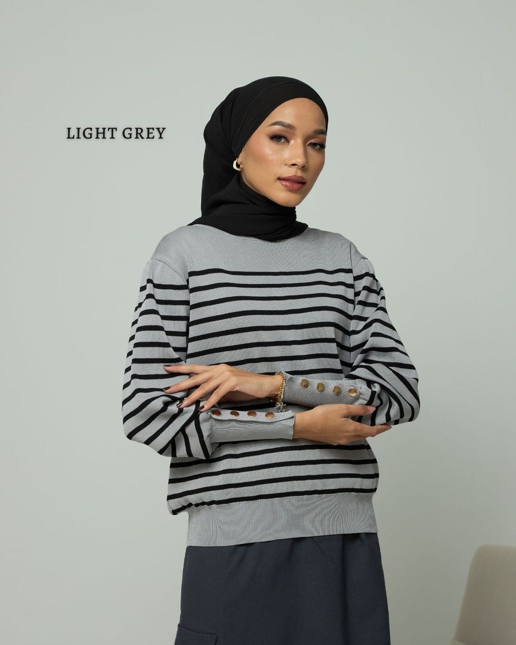 haura-wear-della-blouse-lengan panjang-kemeja labuh-baju labuh-tunic-kaftan-midi-dress-blouse-shirt-long-sleeve-baju-muslimah-baju-perempuan-shirt-blouse-baju (1)